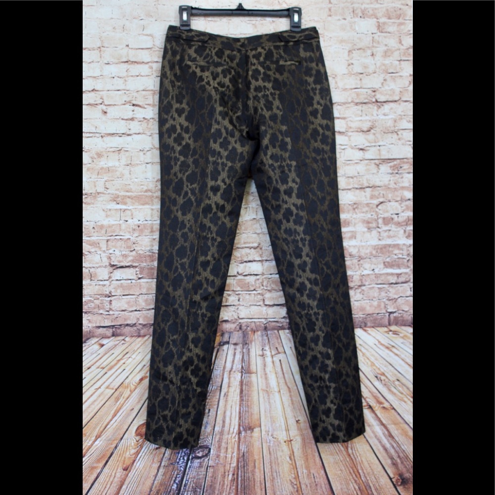 Elie Tahari | Cheetah Print Dress Pants - Picture 7 of 8